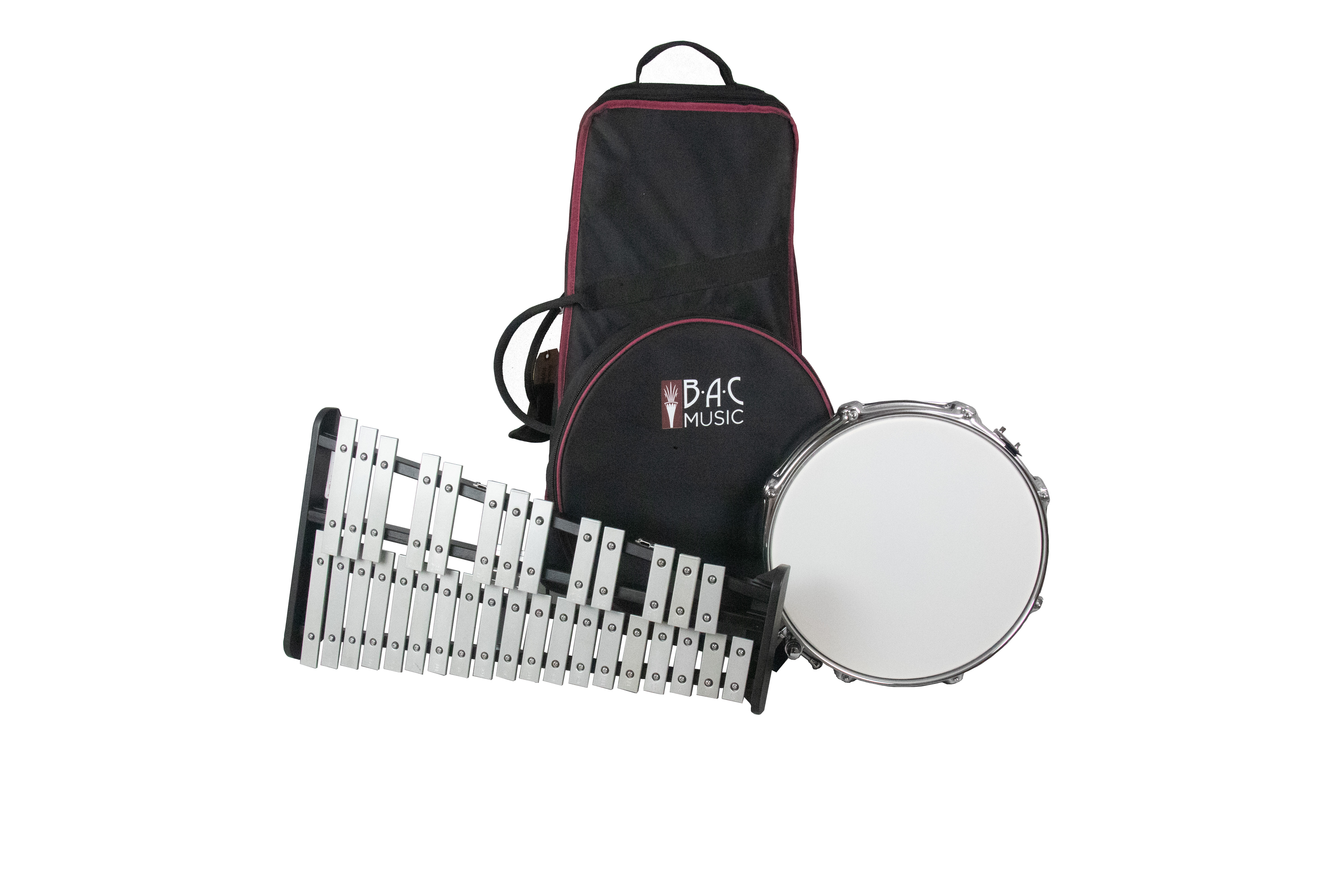 BAC Drum & Bell Kit with Roller Bag  — $5 First Month